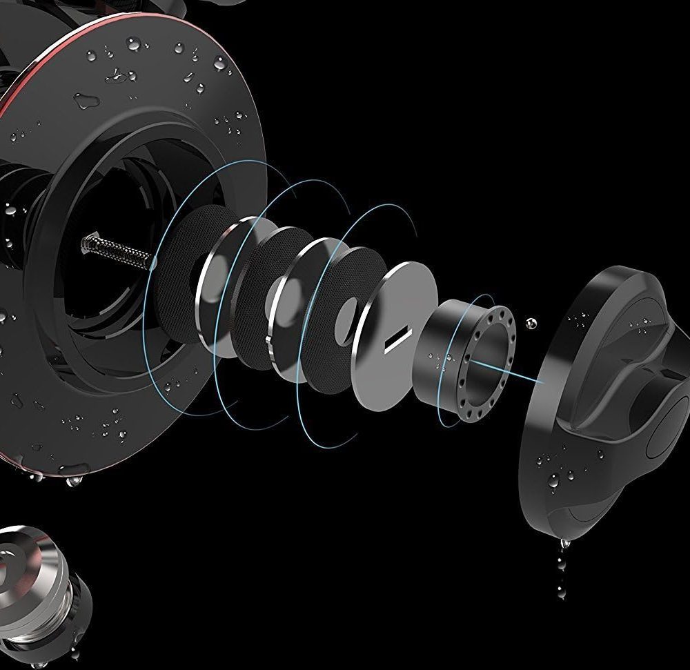 KastKing Sharky Baitfeeder III Spinning Reel 10+1 Shielded Stainless Steel BB - Carbon Fiber Drag for Live Liner Bait Fishing Action - Image 10